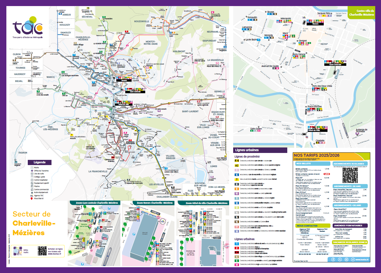 Plan secteur Charleville-Mézières