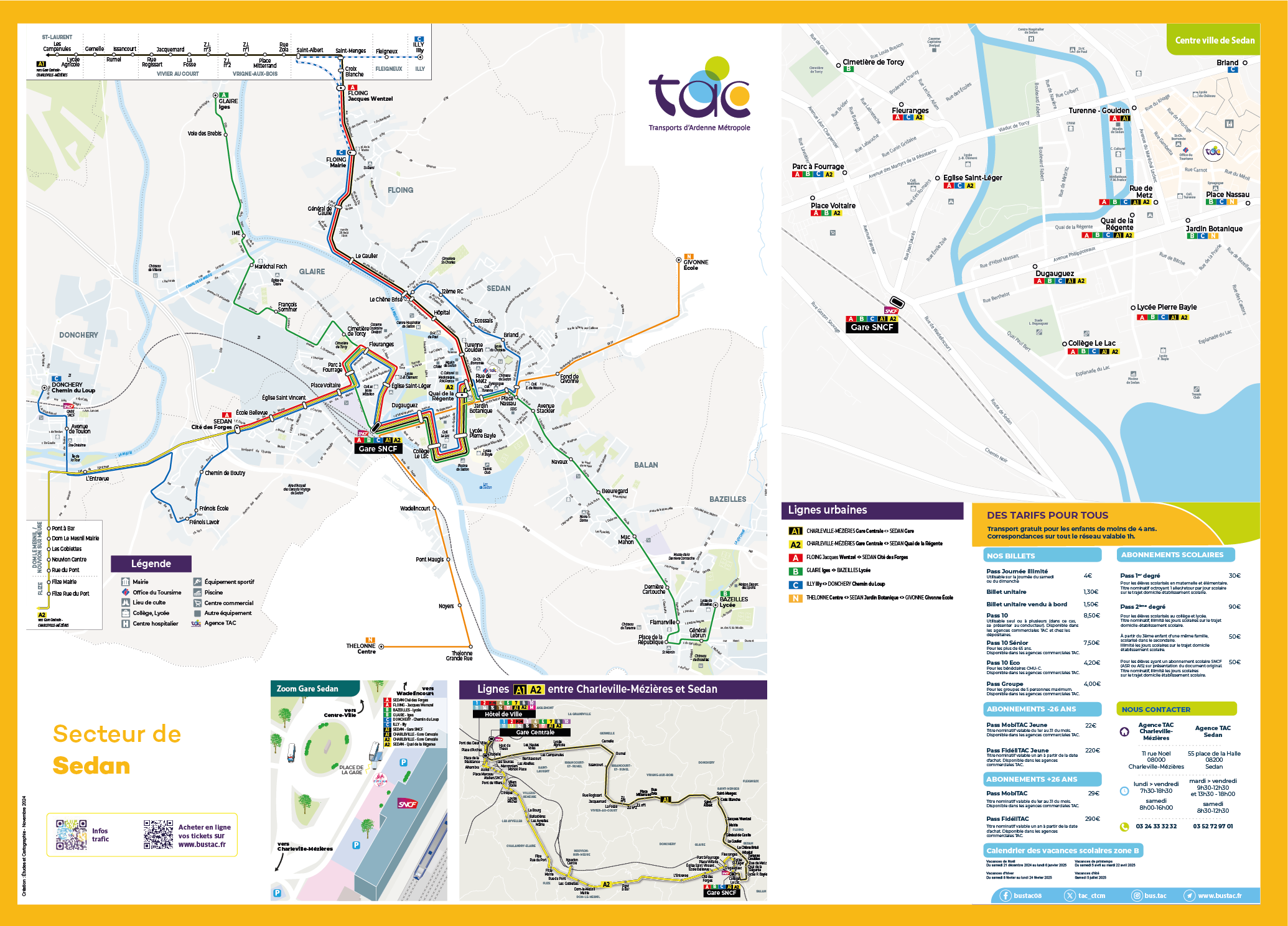 Plan secteur Sedan 2025